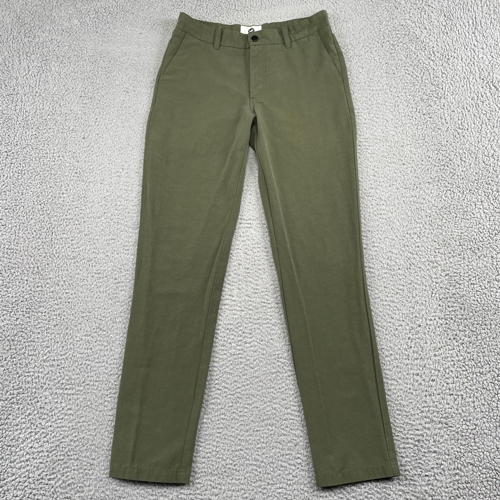 Fayettechill Pants Mens 30 Green Straight Leg Outdoor Casual Chino